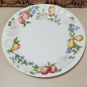 Single Corelle Chutney Swirl Edge Salad Plate 7" luncheon fruit rimmed retired